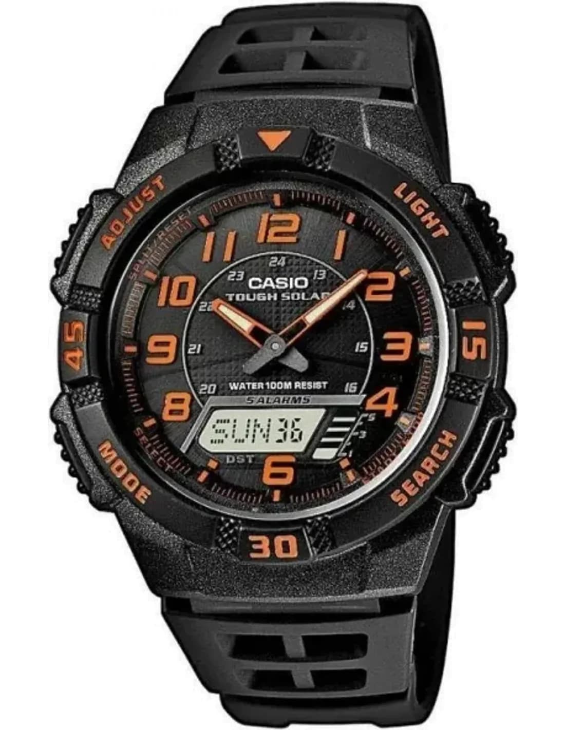 Montre Homme Casio Collection AQ-S800W-1B2VEF Noir