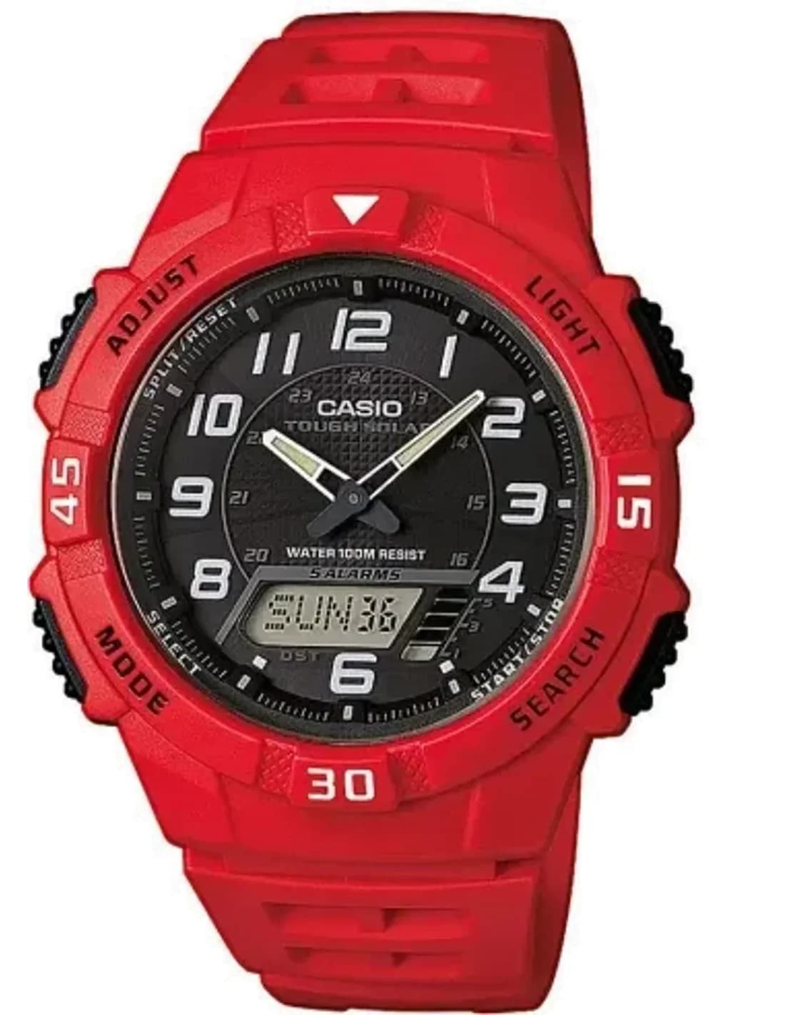 Montre Homme Casio Collection AQ-S800W-4BVEF Rouge