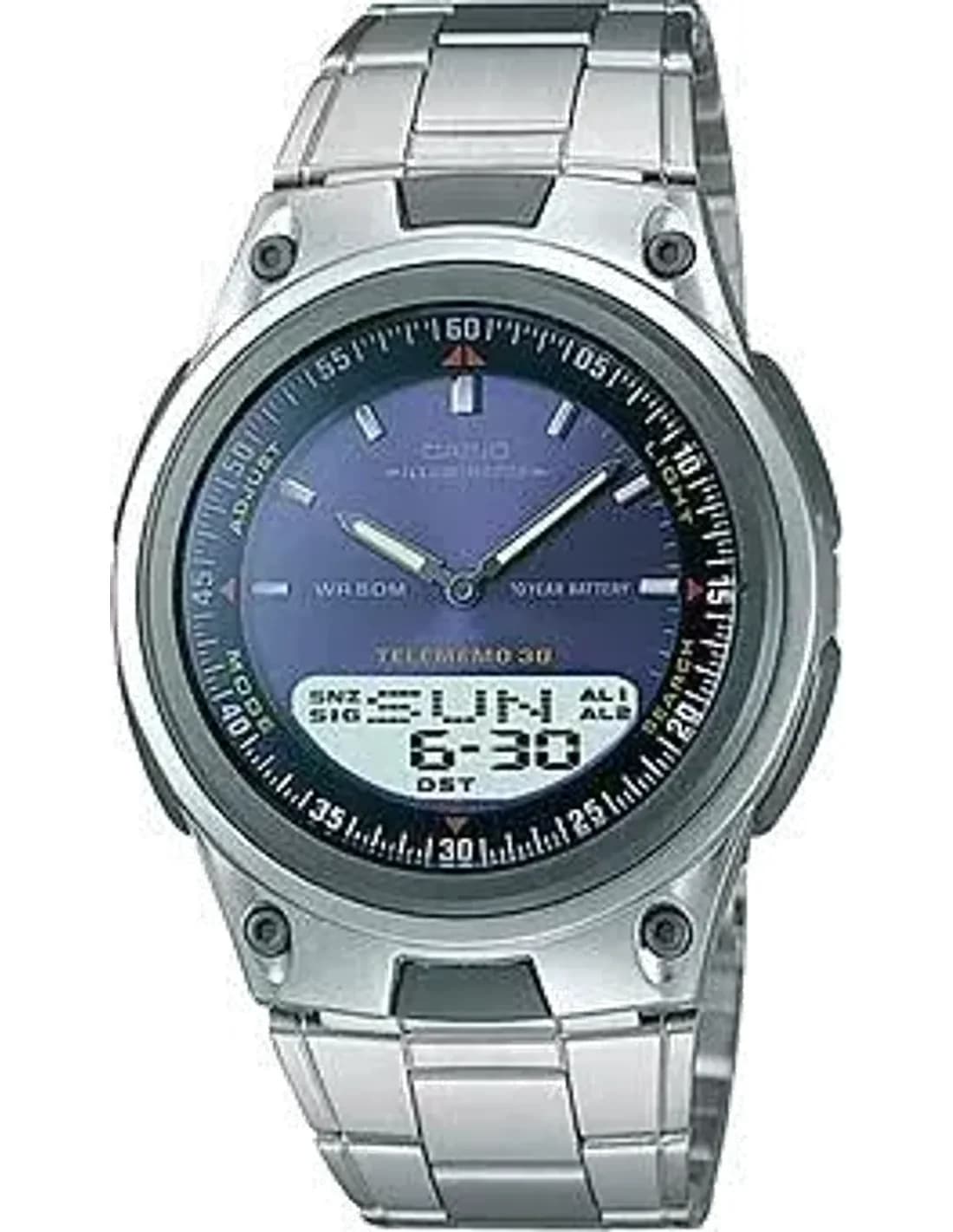 Montre Homme Casio Collection AW-80D-2AVES Télémémo 30 fichiers