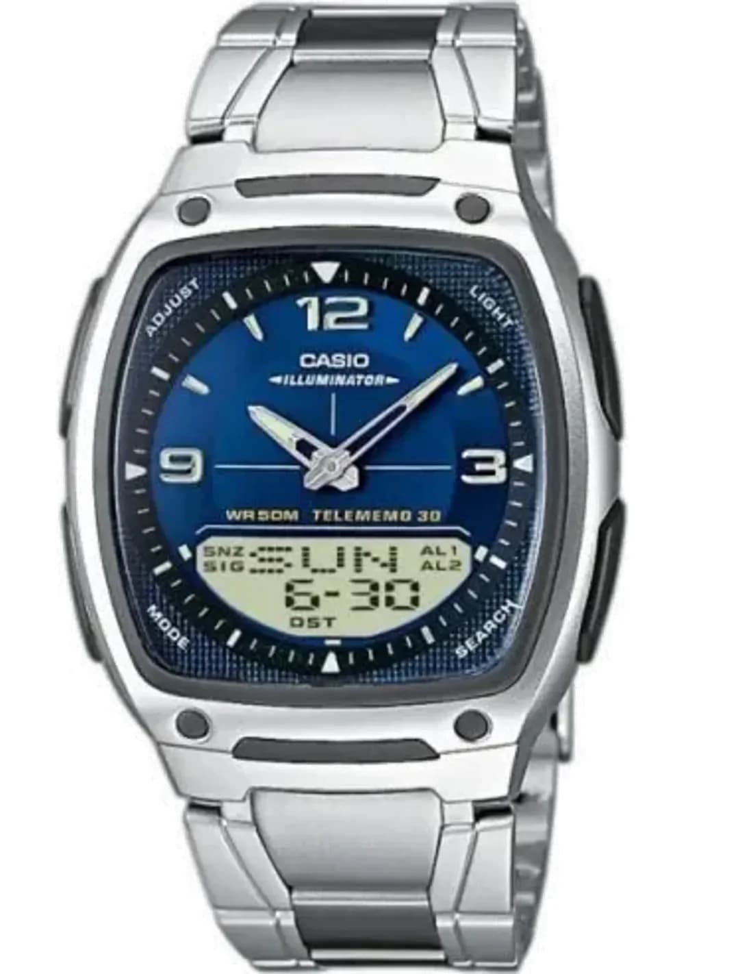 Montre Homme Casio Collection AW-81D-2A Argent