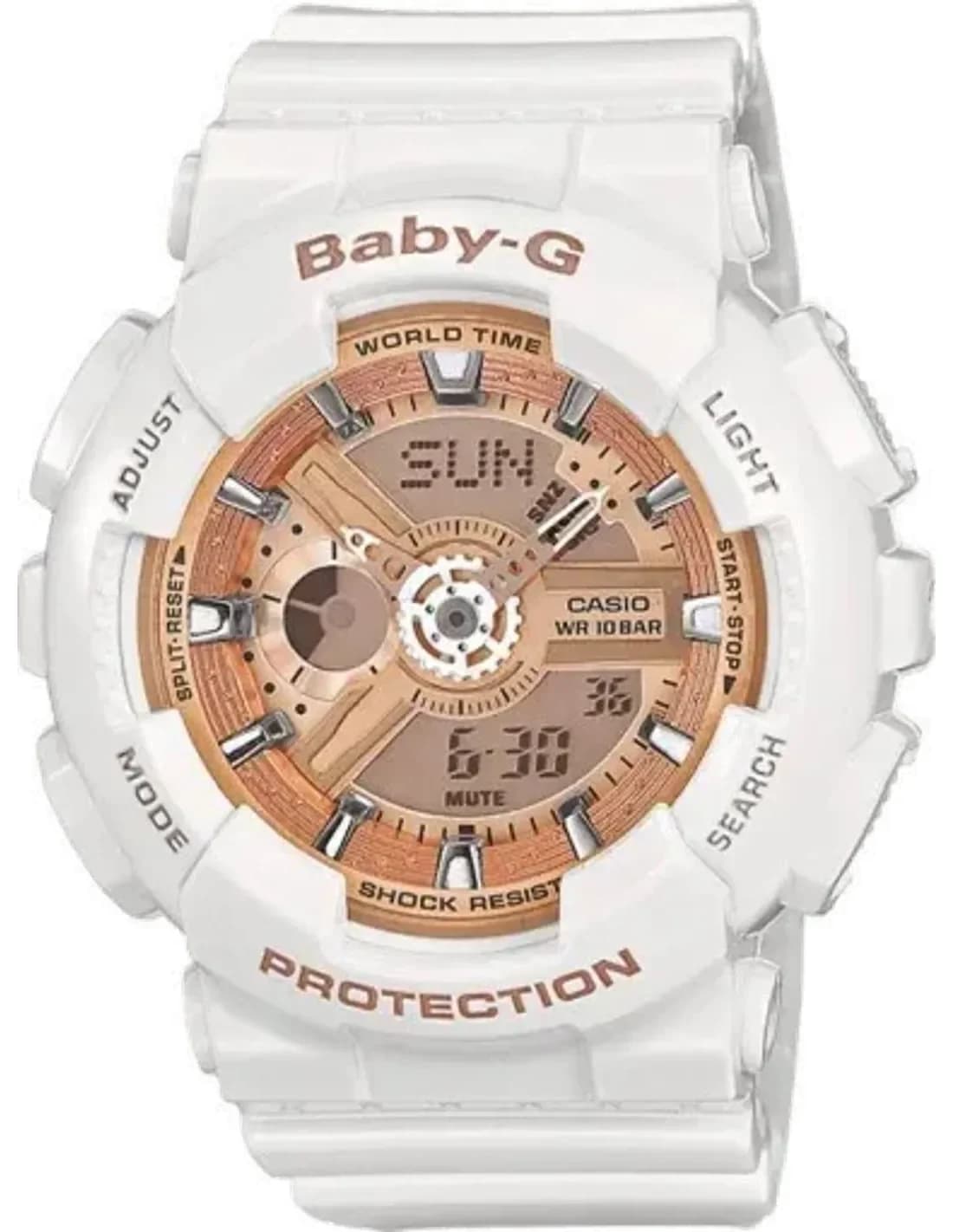 Montre Femme Casio Baby-G BA-110-7A1ER Blanc