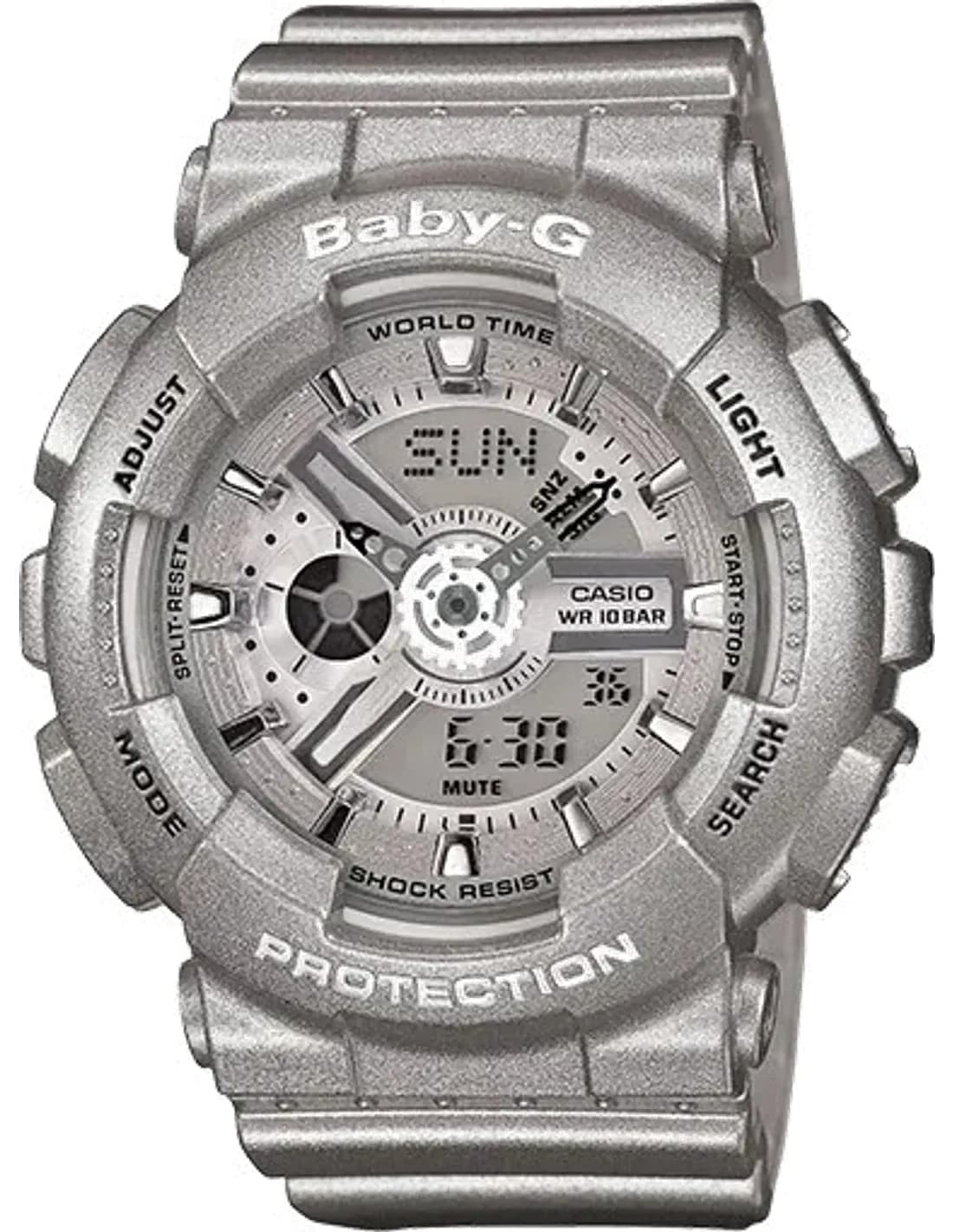 Montre Femme Casio Baby-G BA-110-8AER Argent