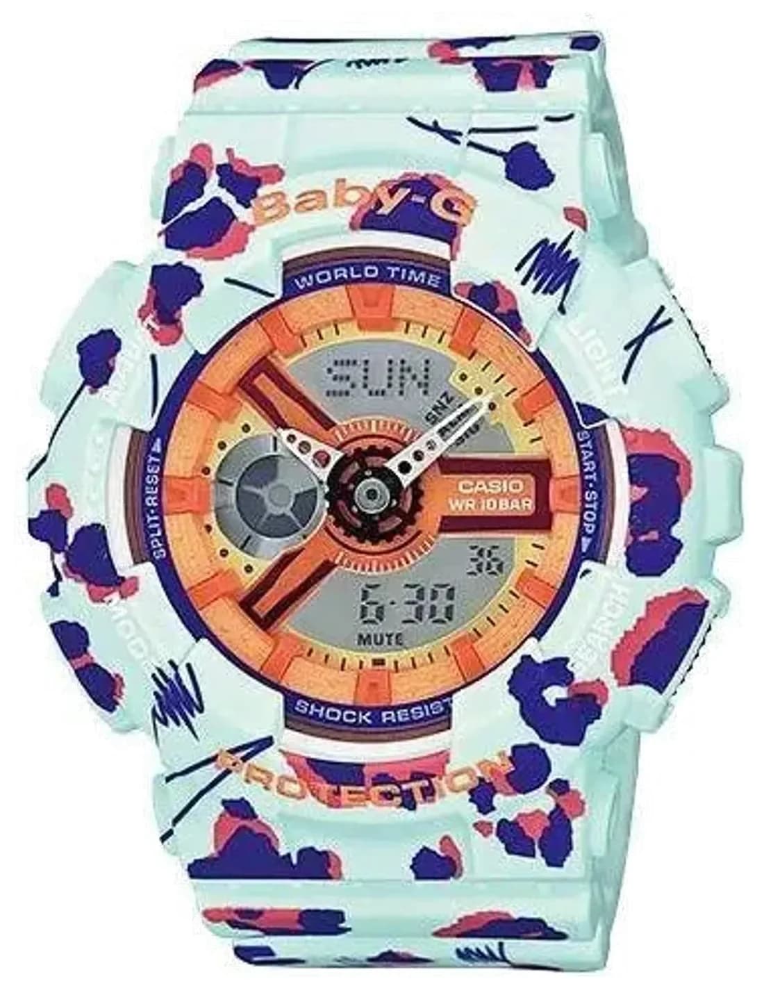 Montre Homme Casio Baby-G BA-110FL-3A Multicolore