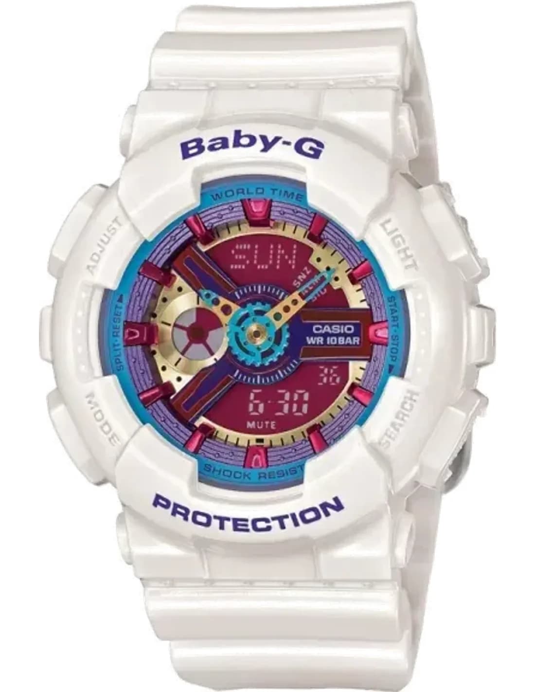 Montre Femme Casio Baby-G BA-112-7AER Blanc