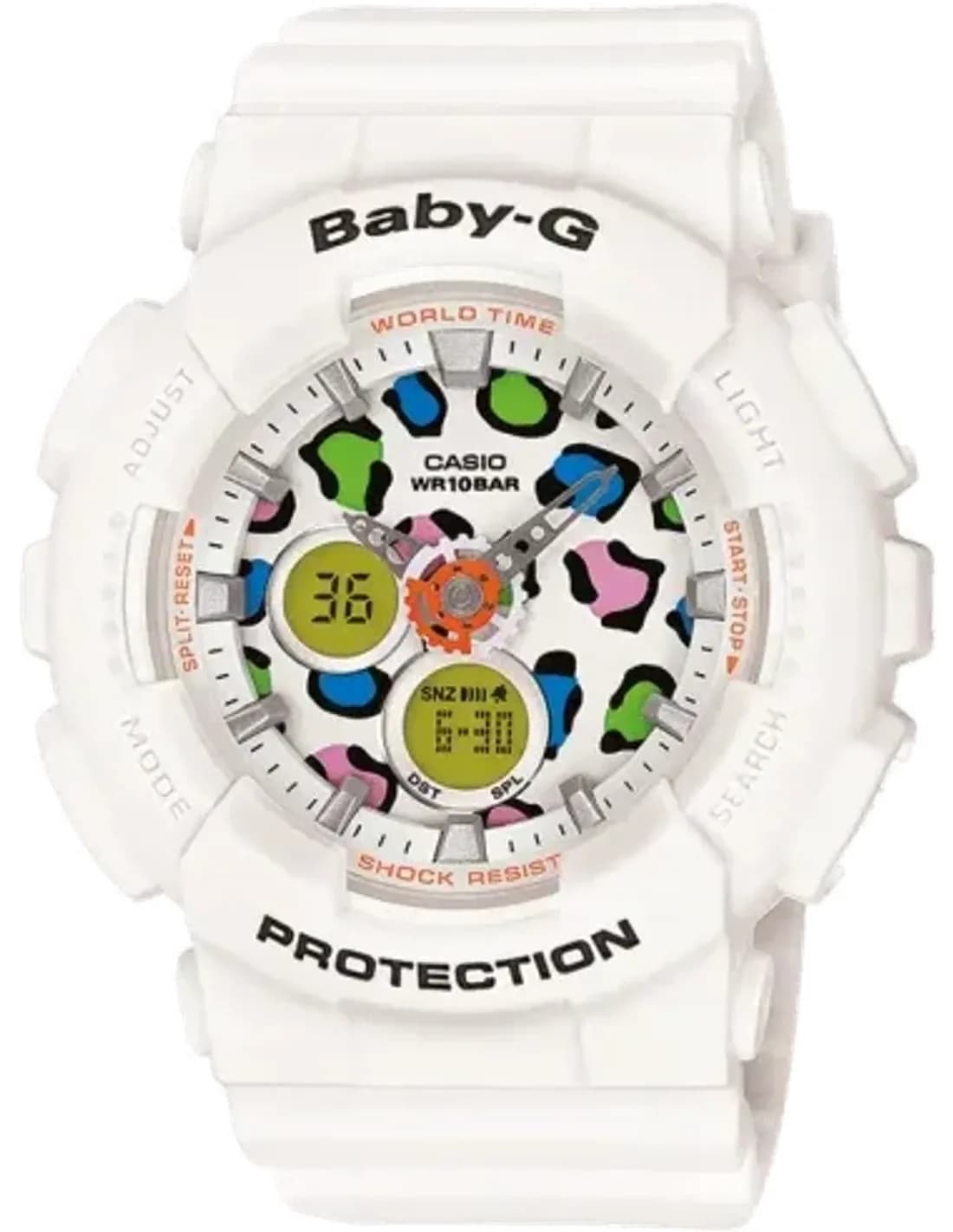 Montre Femme Casio Baby-G BA-120LP-7A1ER Blanc