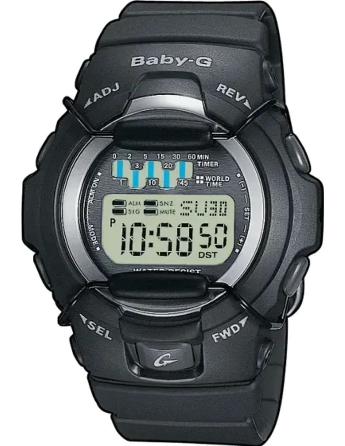 Montre Femme Casio Baby-G BG-1001-1VER Noir
