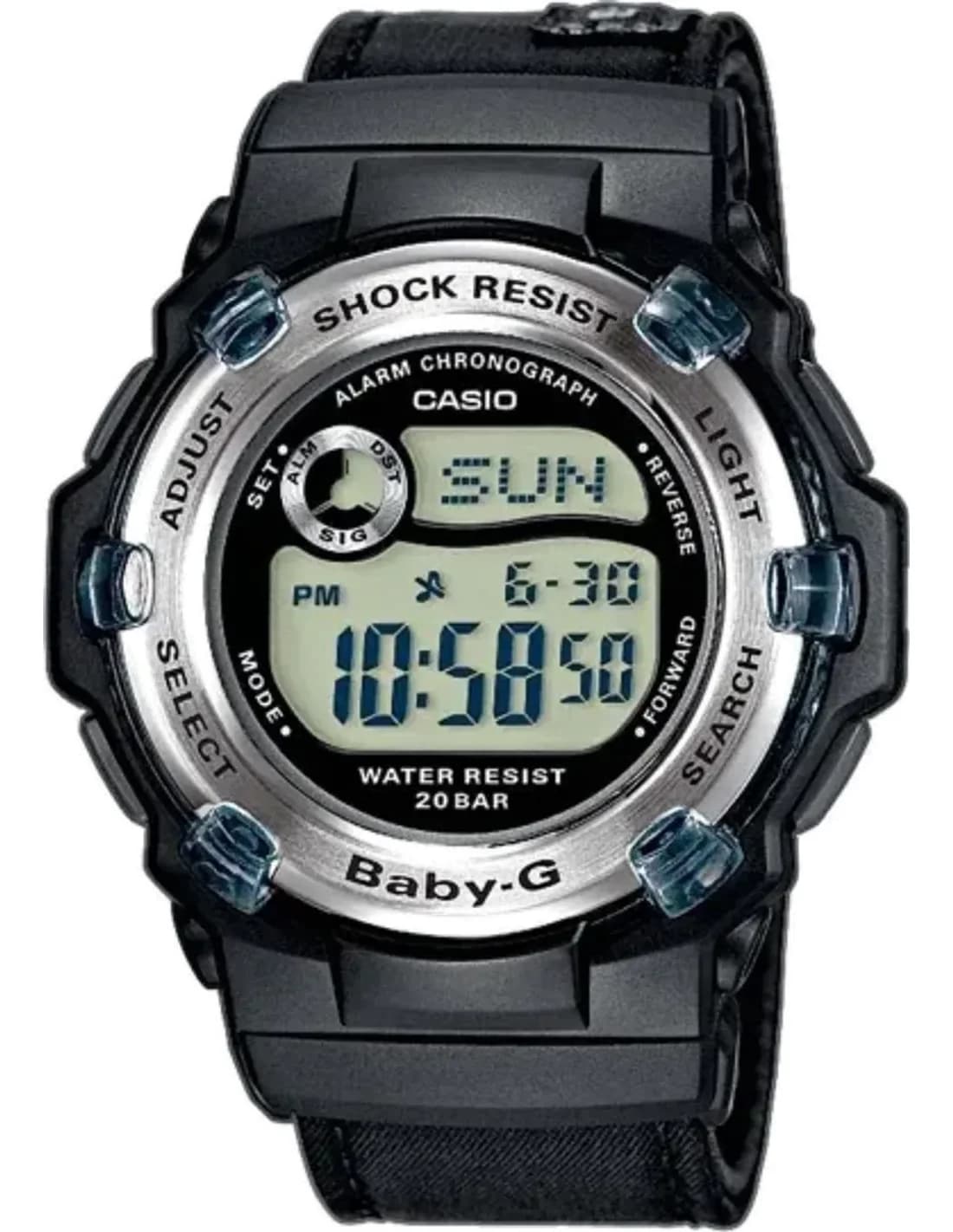 Montre Femme Casio Baby-G BG-3002V-1ER Noir
