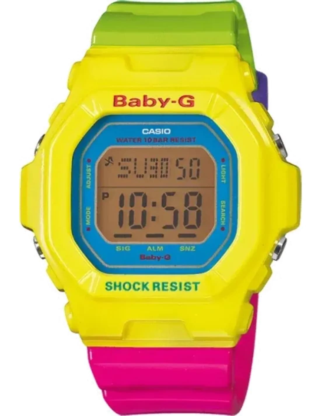 Montre Femme Casio Baby-G BG-5607-9ER Vert