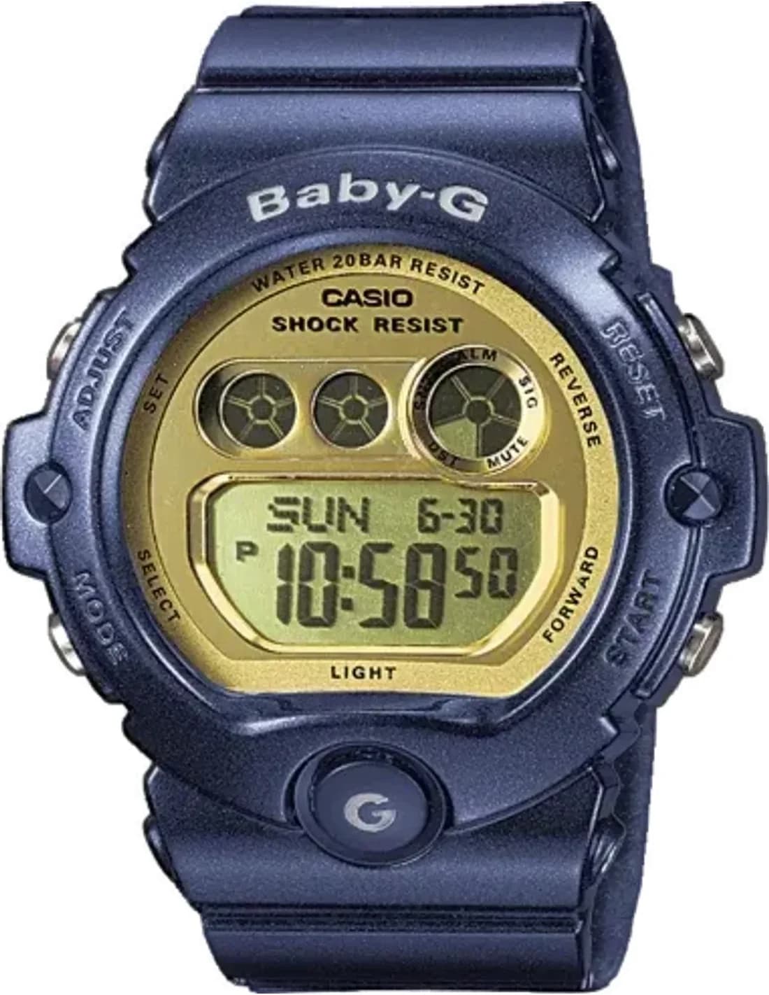 Montre Femme Casio Baby-G BG-6900-2ER Bleu