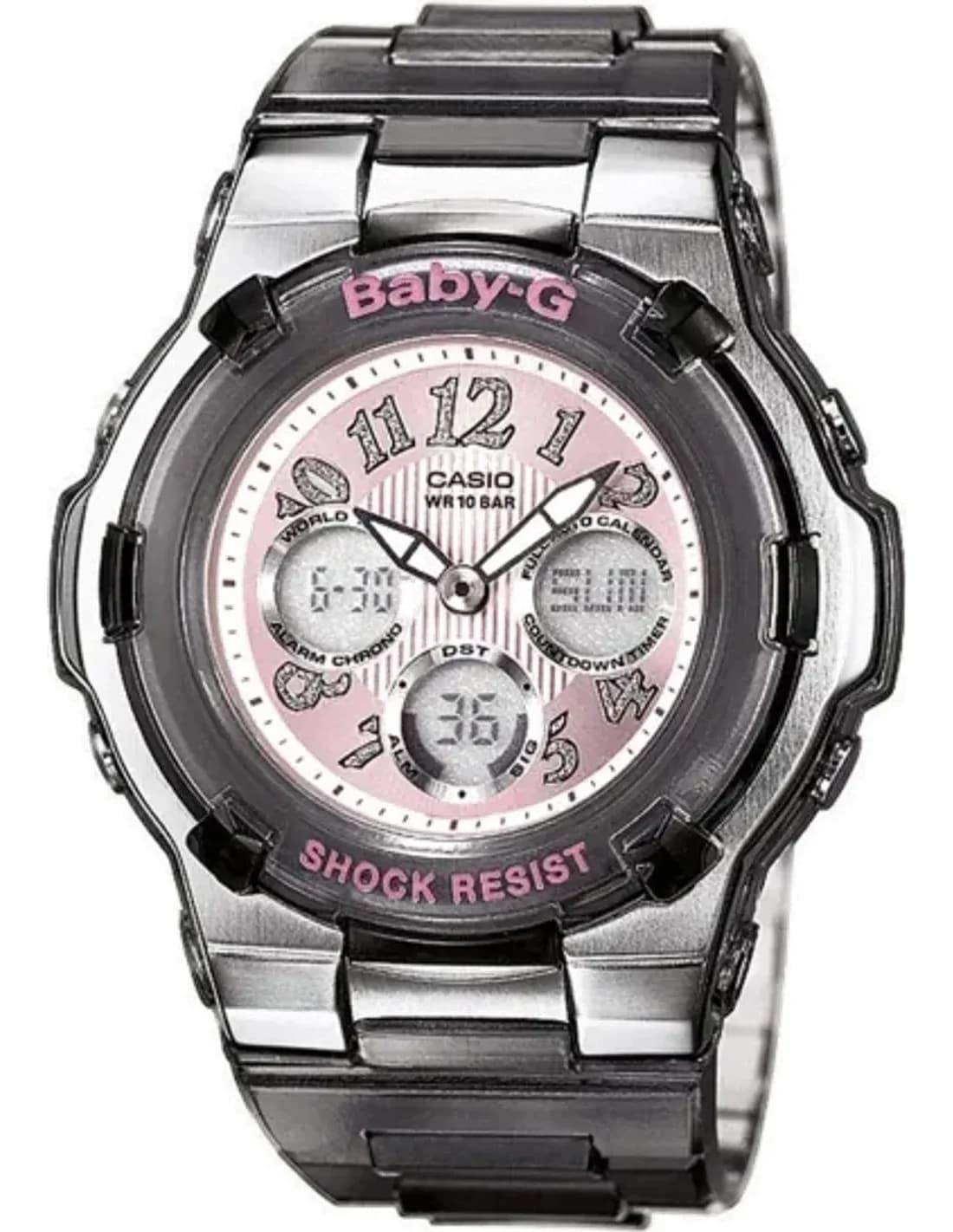 Montre Femme Casio Baby-G BGA-114-8BER Bracelet Résine Gris