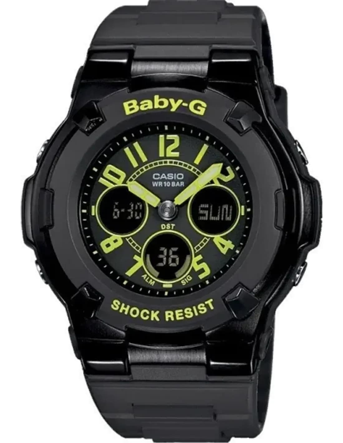 Montre Femme Casio Baby-G BGA-117-1B3ER Noir