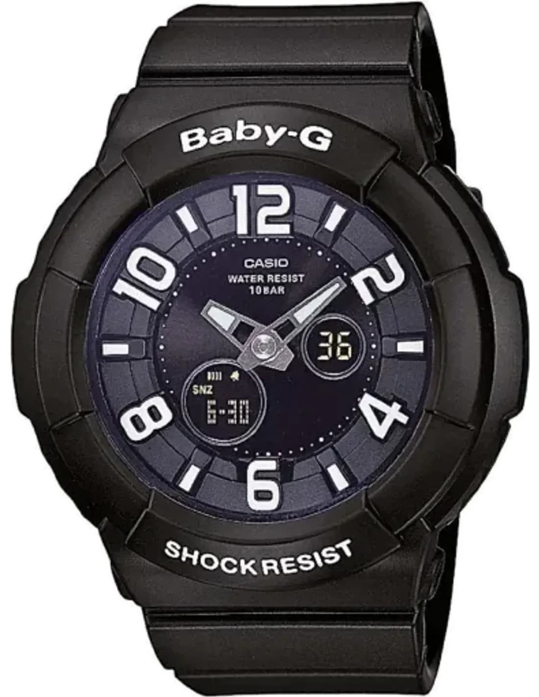 Montre Femme Casio Baby-G BGA-132-1BER Bracelet Résine Noir