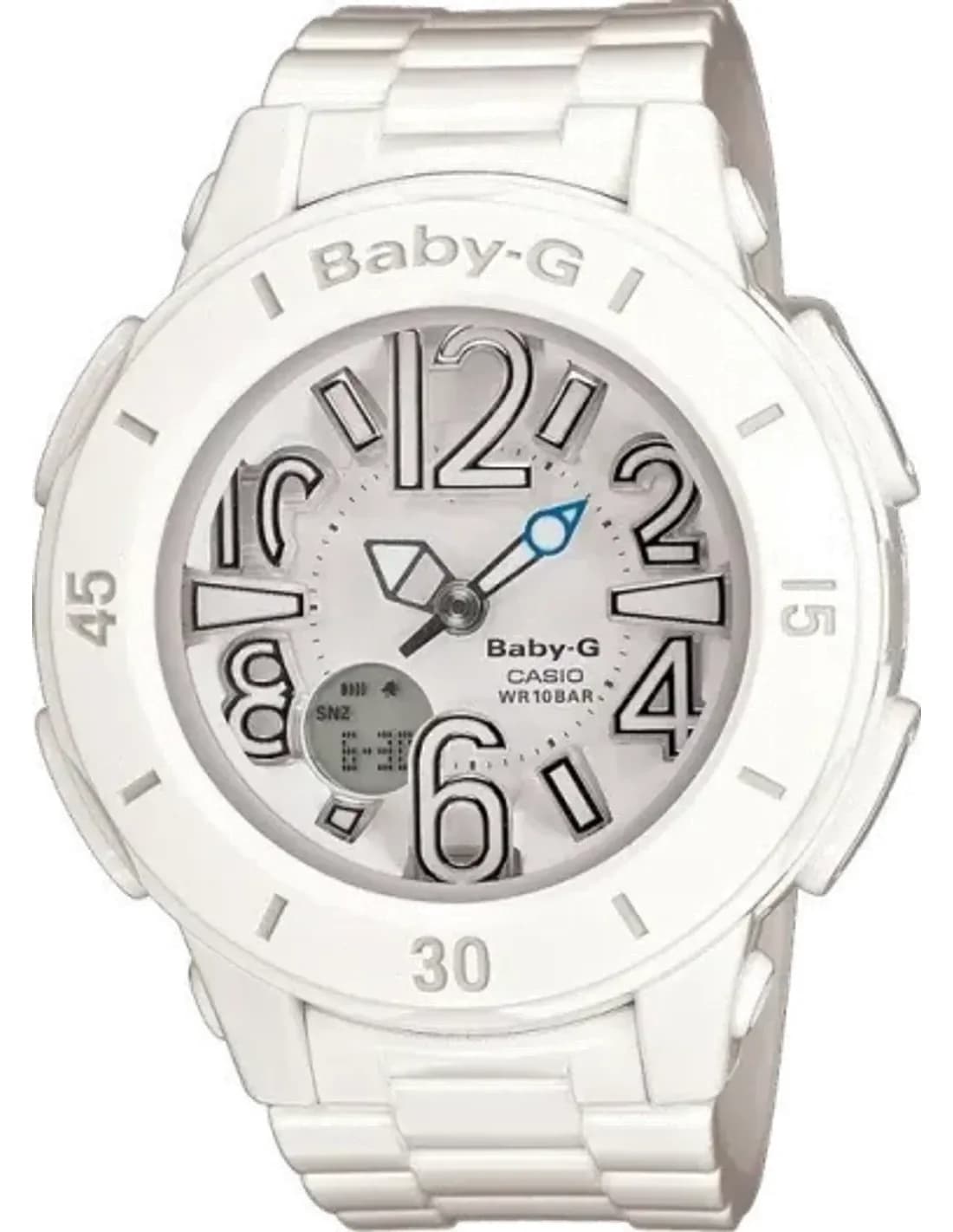 Montre Femme Casio Baby-G BGA-170-7B1ER Bracelet et boîtier en résine blanche