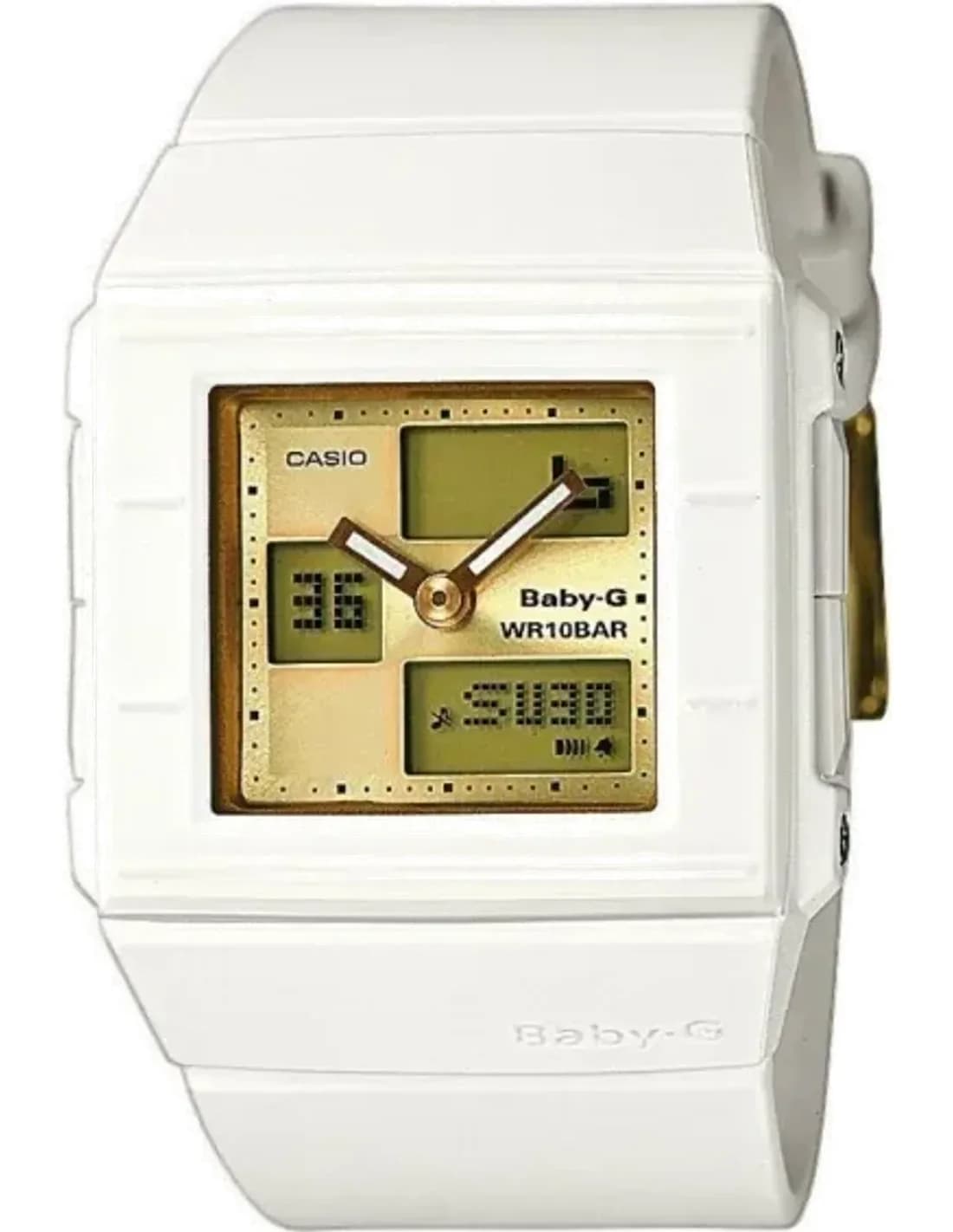Montre Femme Casio Baby-G BGA-200-7E4ER Blanc