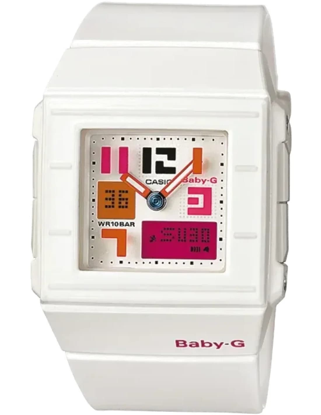 Montre Femme Casio G-Shock BGA-200PD-7BER Blanc