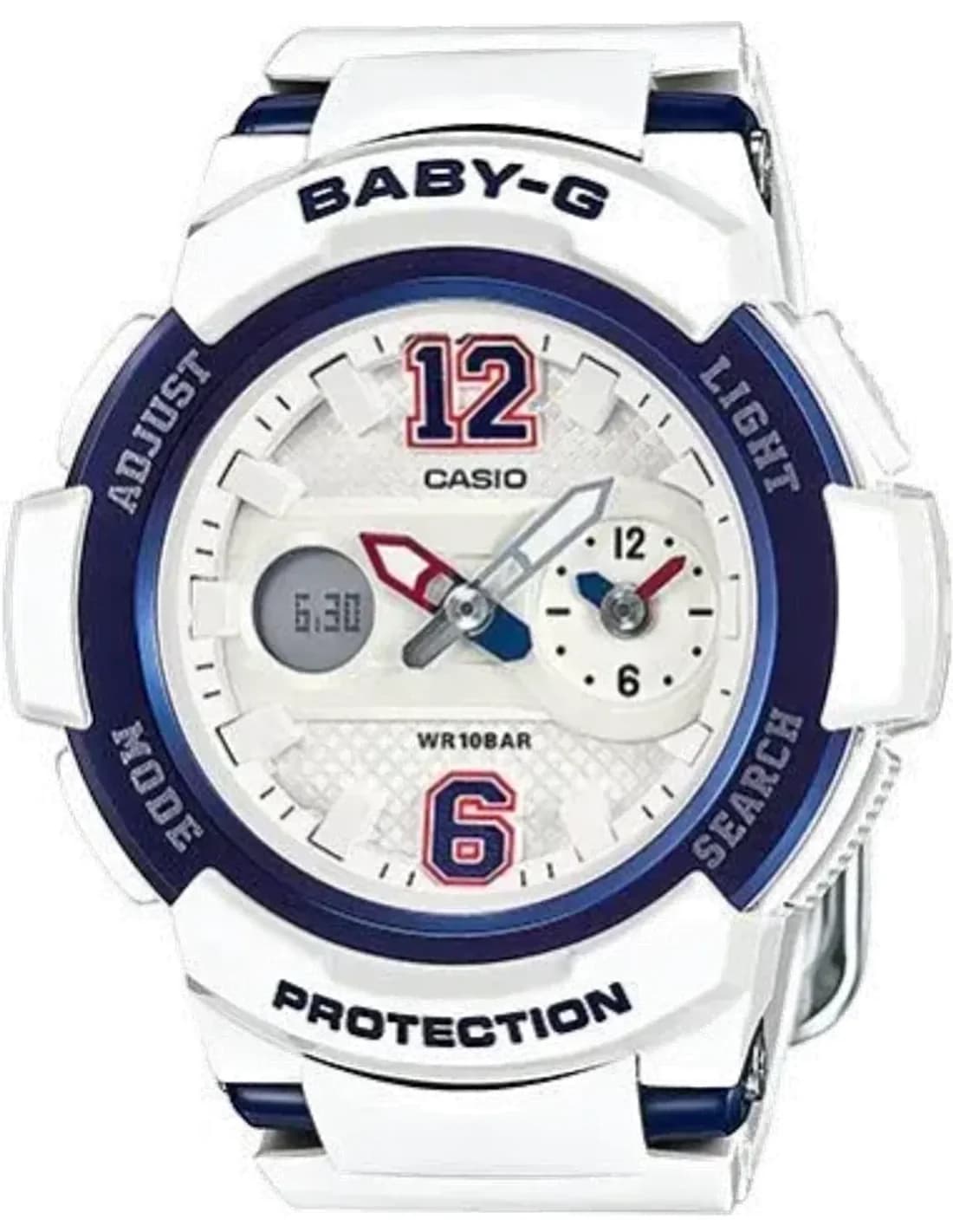 Montre Homme Casio Baby-G BGA-210-7B2ER Blanc
