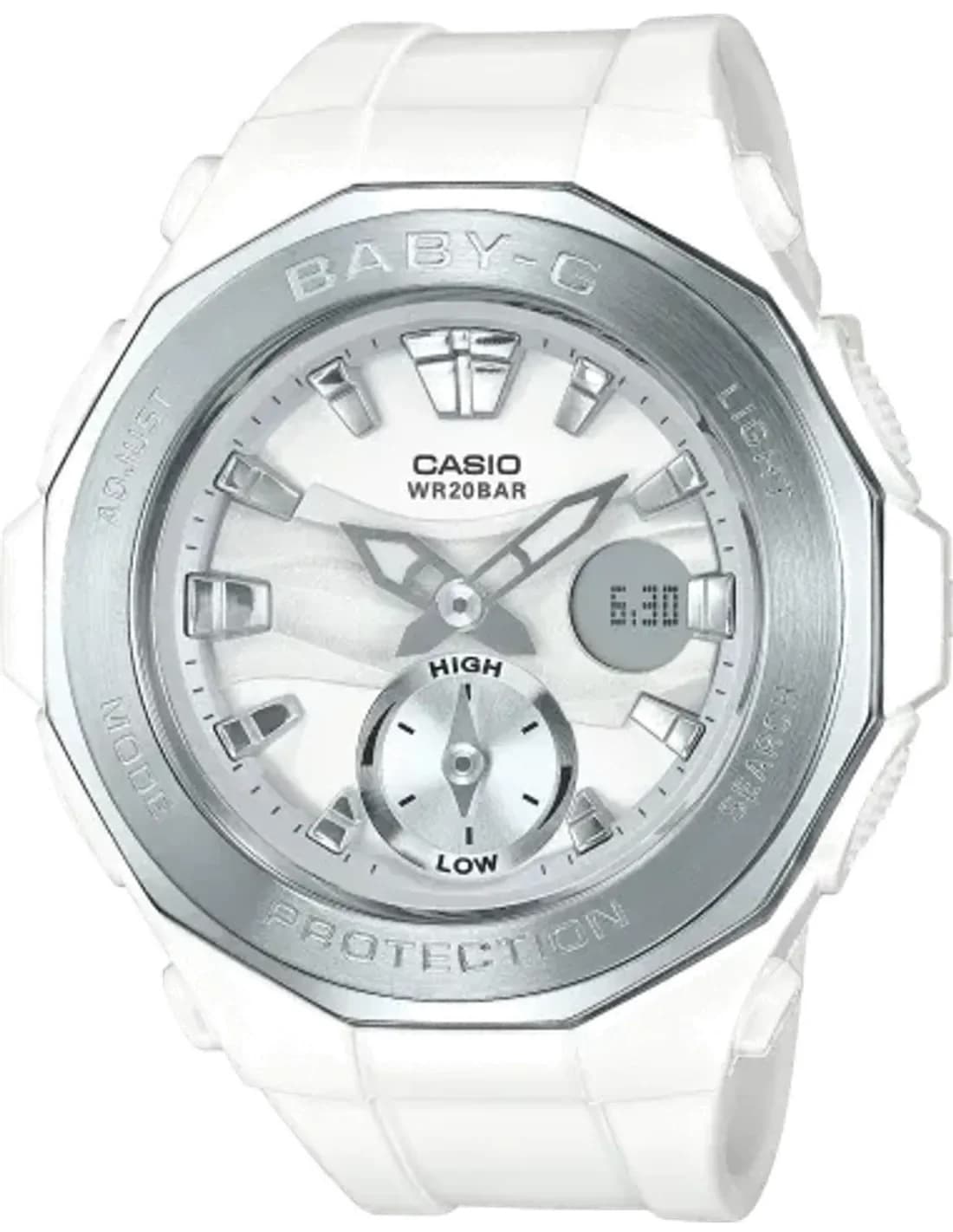 Montre Femme Casio Baby-G BGA-220-7AER Blanc