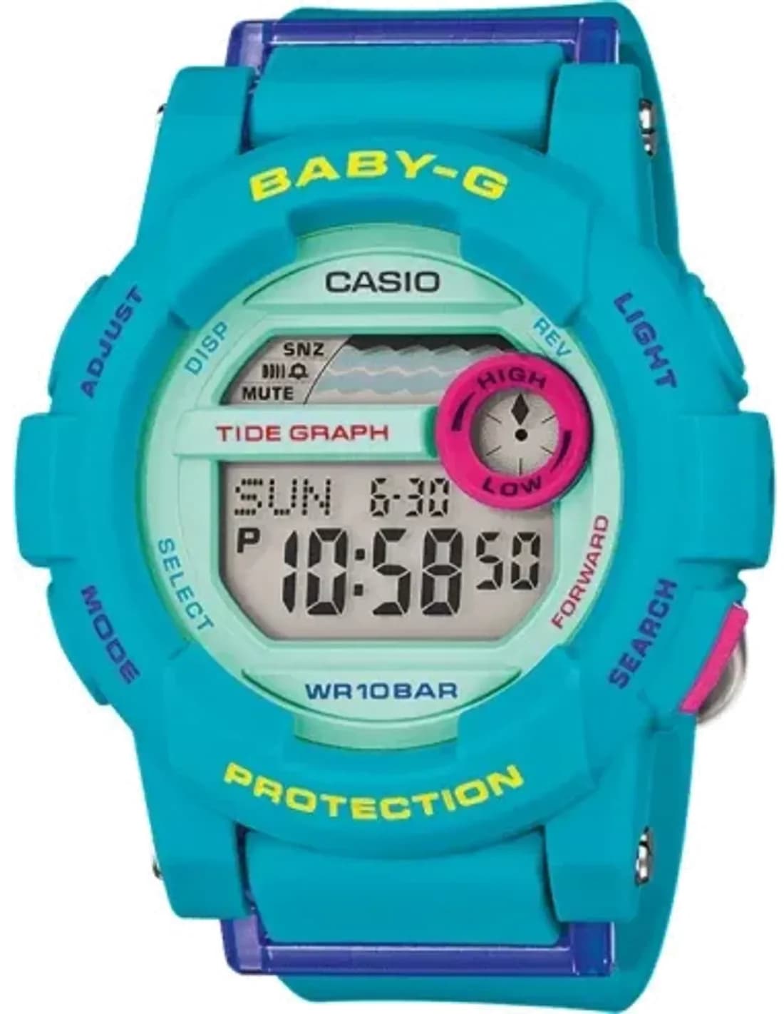 Montre Femme Casio Baby-G BGD-180FB-2ER Bleu