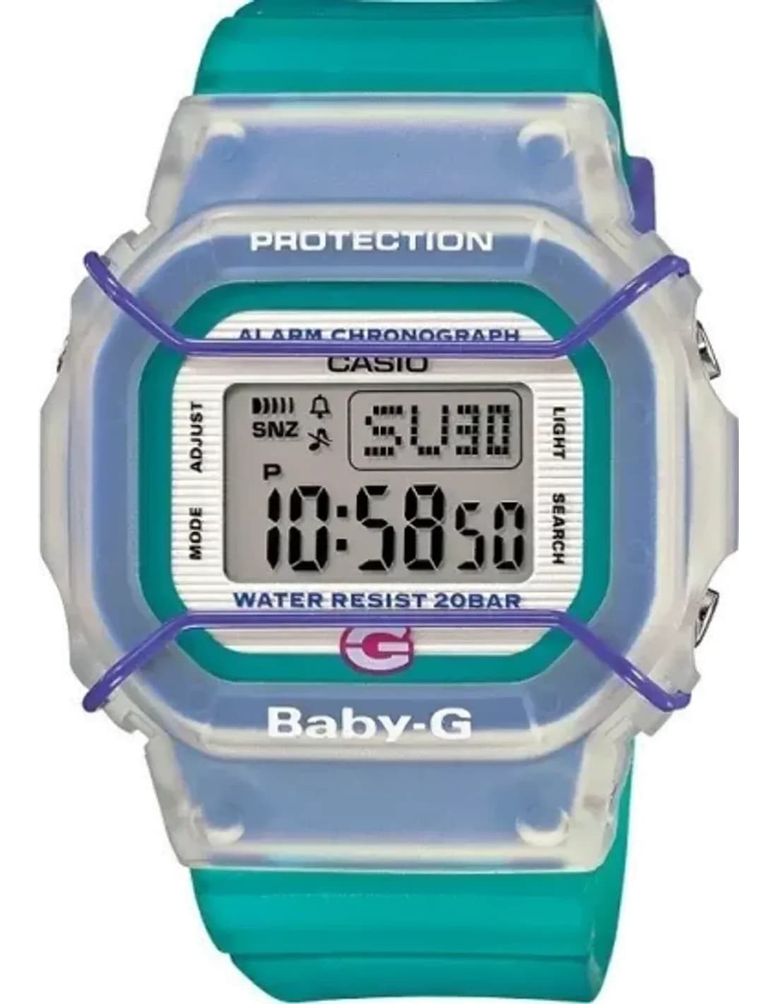Montre Femme Casio Baby-G BGD-500-3ER Vert
