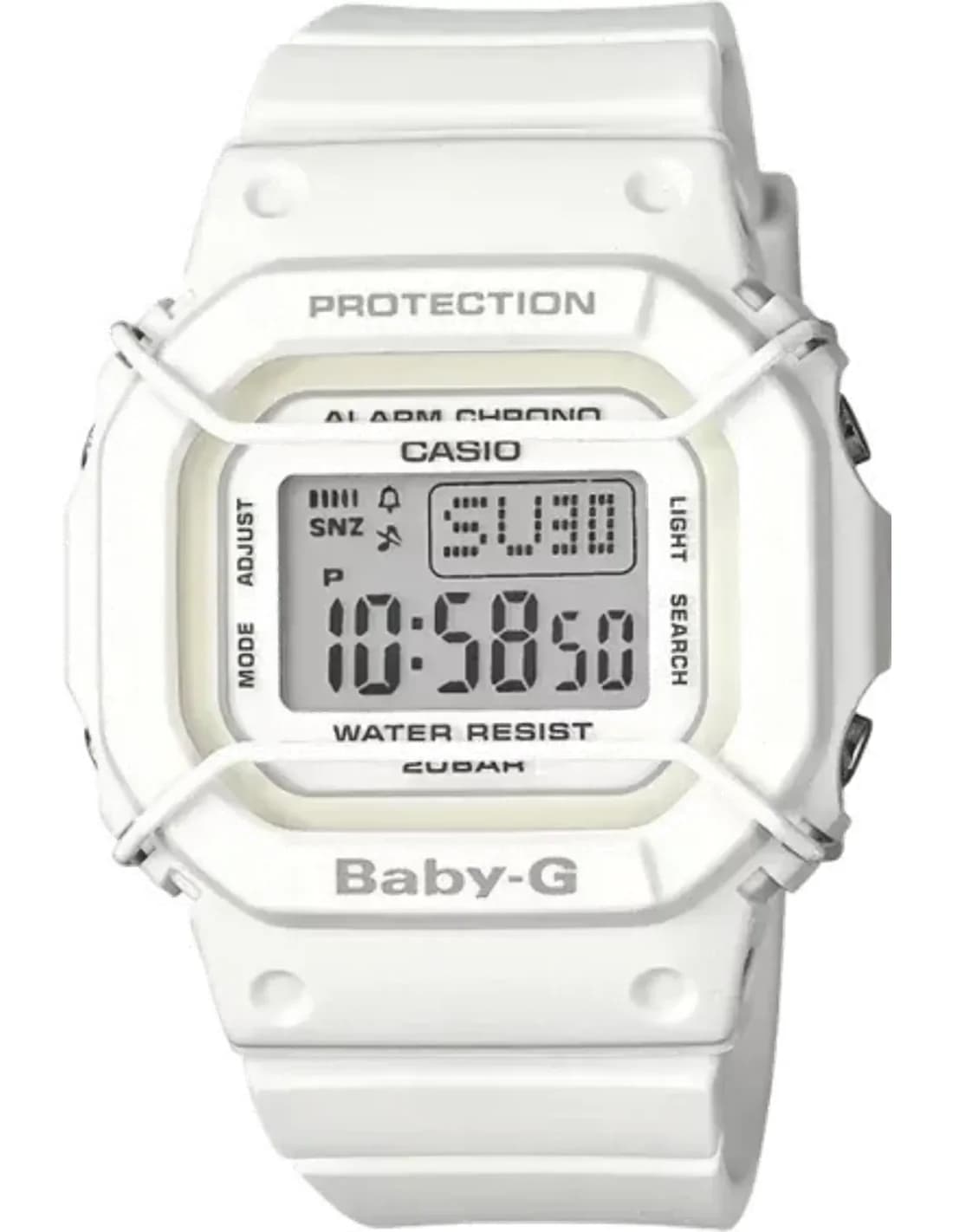 Montre Femme Casio Baby-G BGD-501-7ER Bracelet en résine teinte blanche