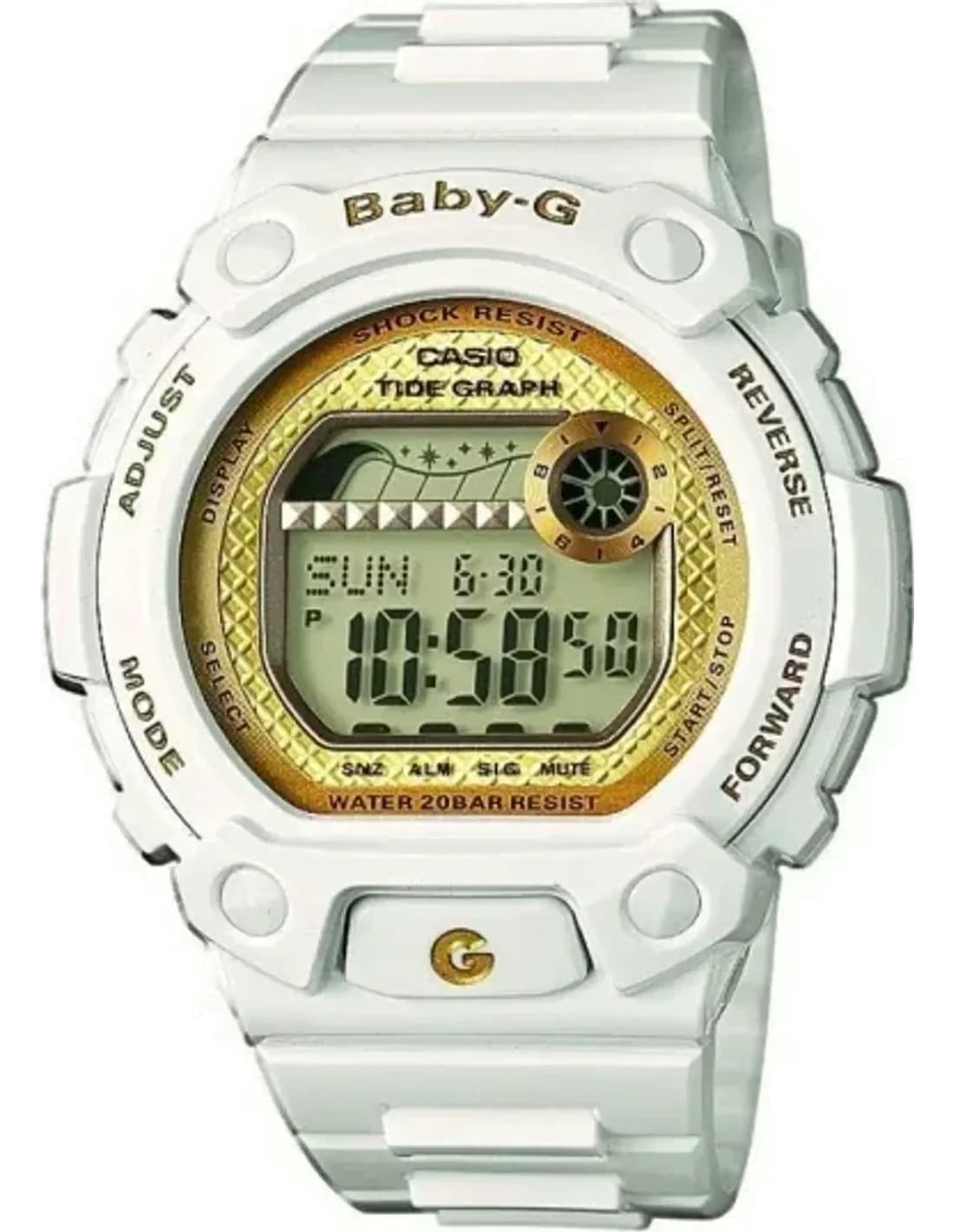 Montre Femme Casio Baby-G BLX-100-7BER Blanc