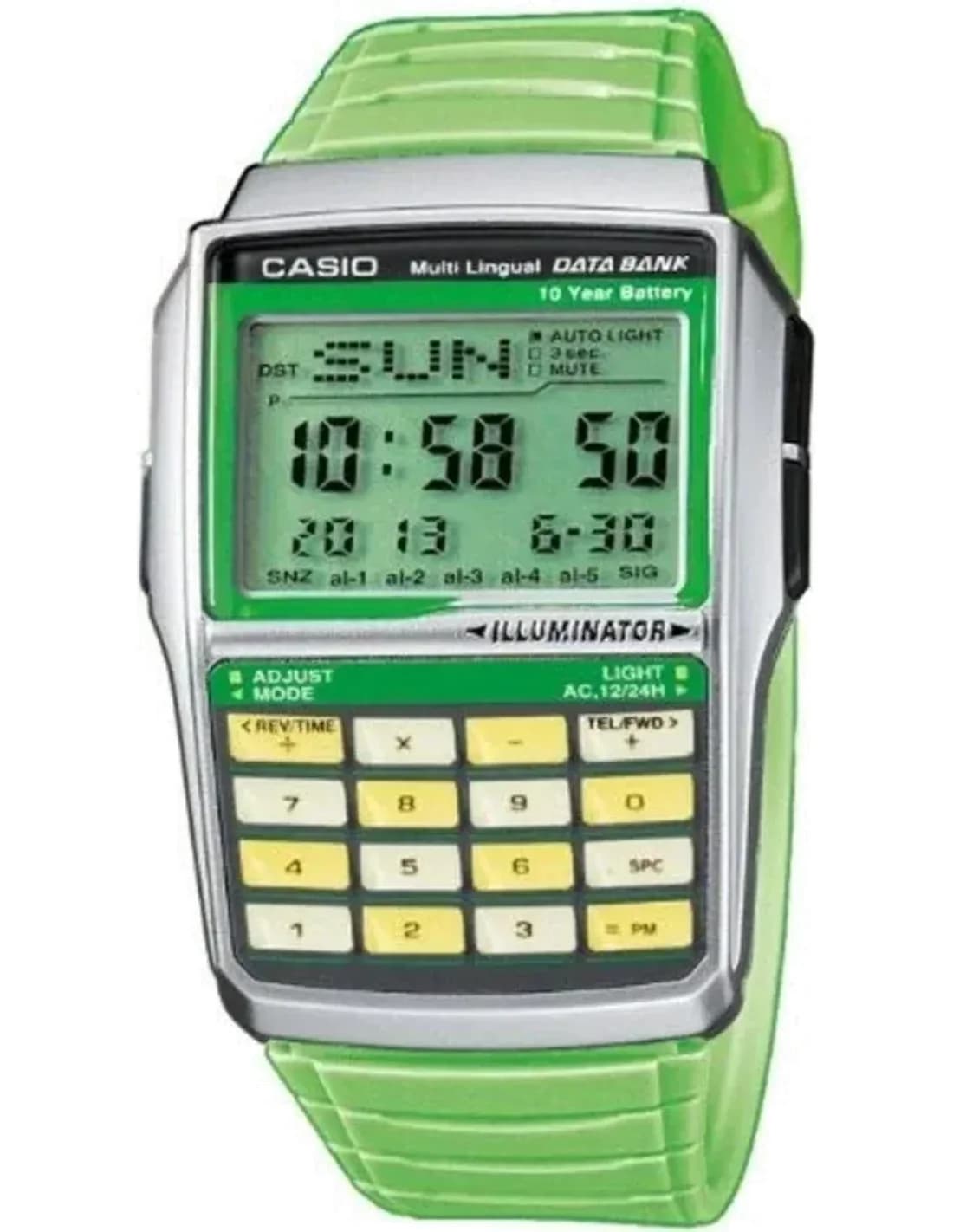 Montre Homme Casio DBC-32C-3BEF Vert
