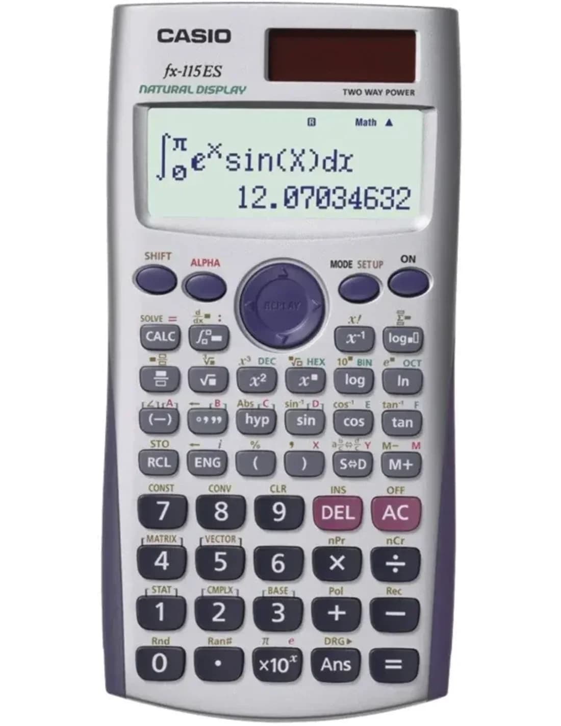 Calulatrice Scientifique 2 Lignes Casio FX-115ES