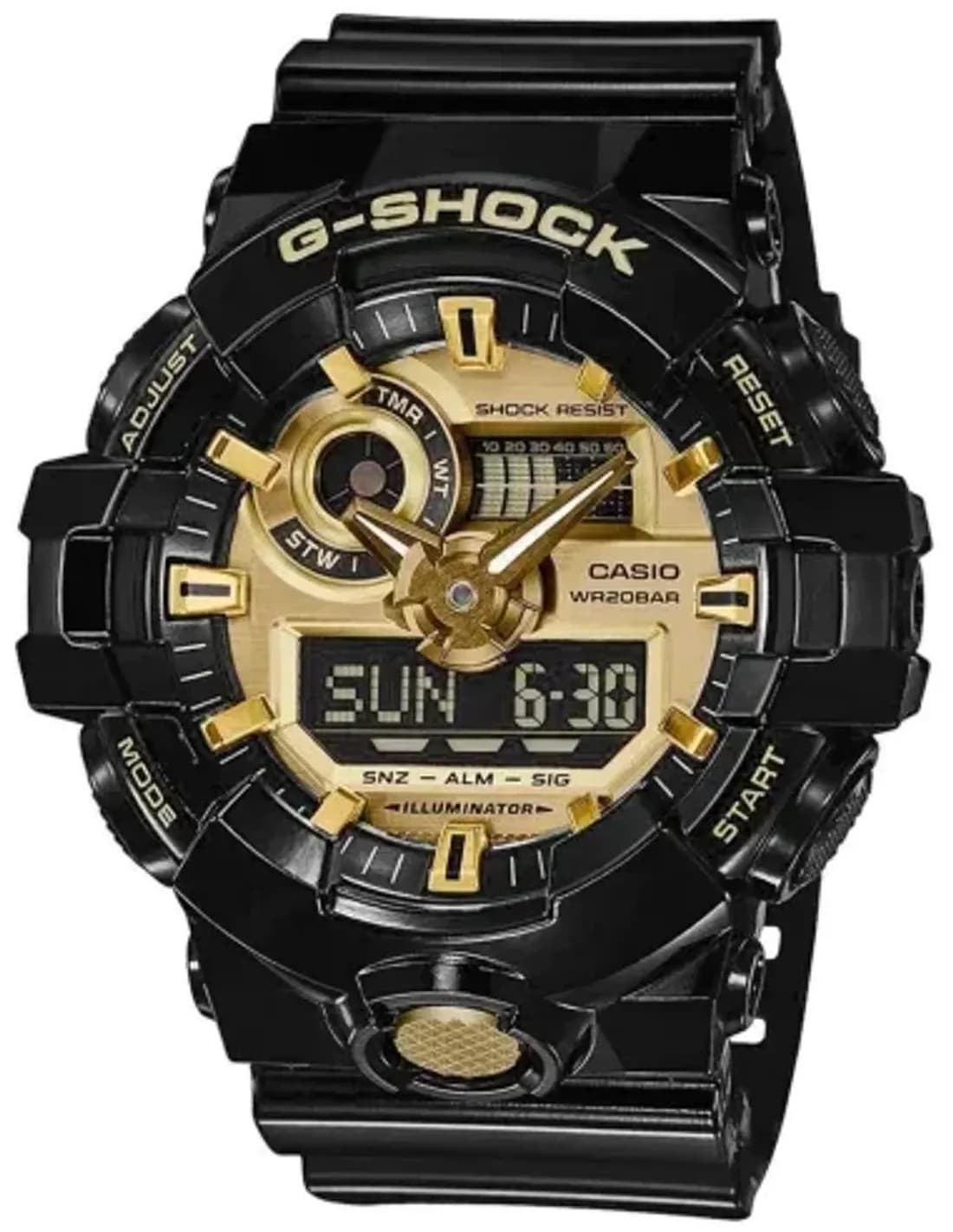 Montre Homme Casio G-Shock GA-710GB-1AER