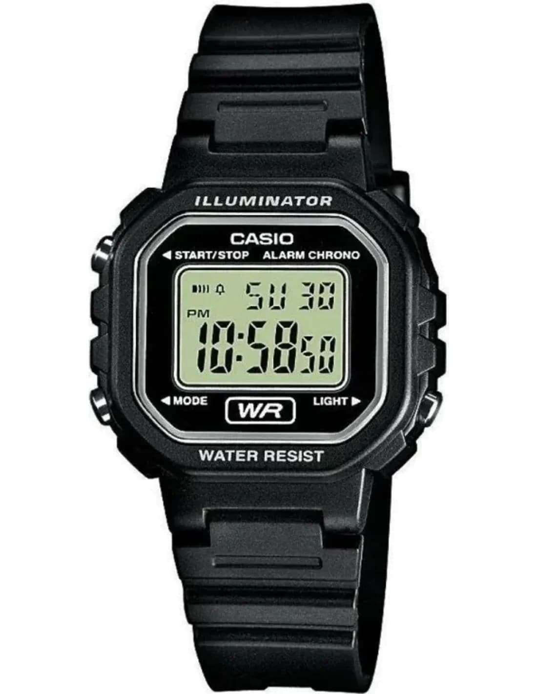 Montre Femme Casio LA-20WH-1AEF Noir