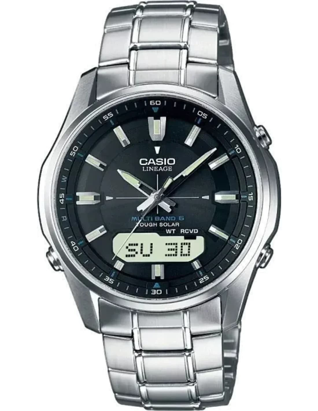Montre Homme Casio Waveceptor LCW-M100DSE-1AER Argent