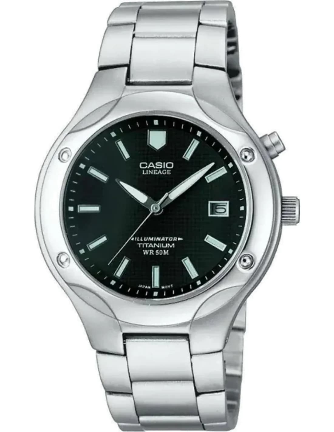 Montre Homme Casio Lineage LIN-165-1BVEF Bracelet Titane