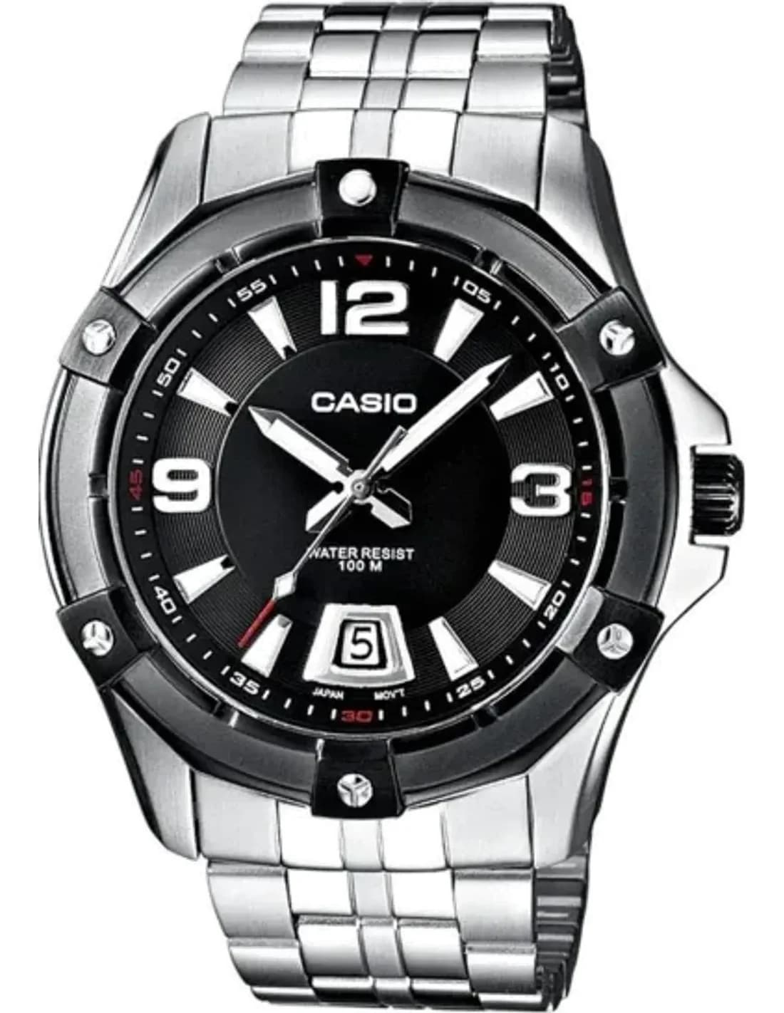 Montre Homme Casio Collection MTD-1062BD-1AVEF Argent
