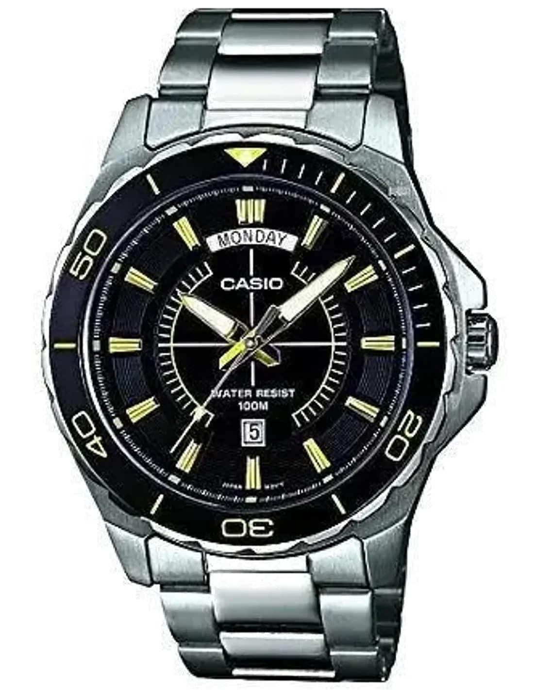 Montre Homme Casio MTD-1076D-1A9VEF Argent