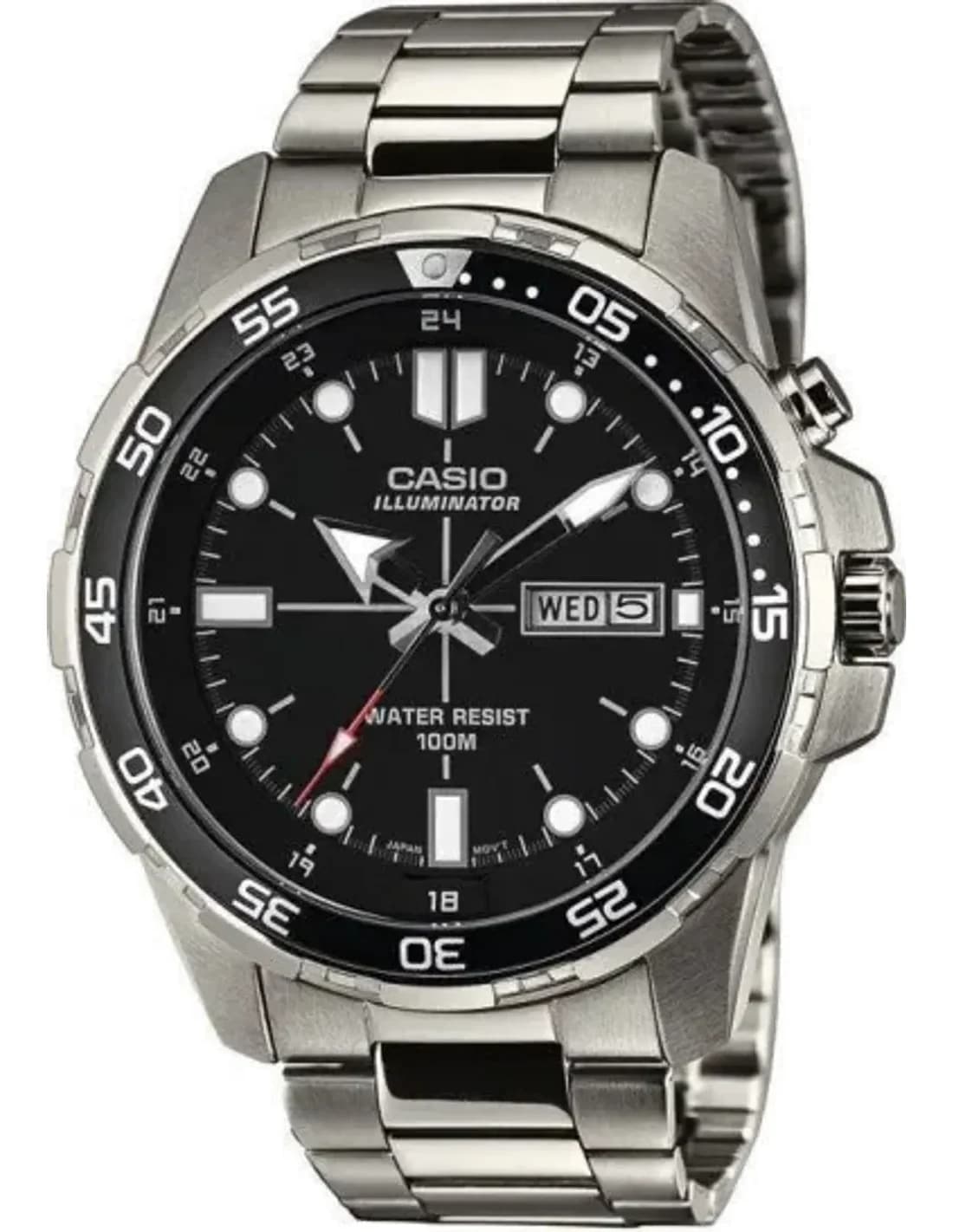 Montre Homme Casio Collection MTD-1079D-1AVEF Argent
