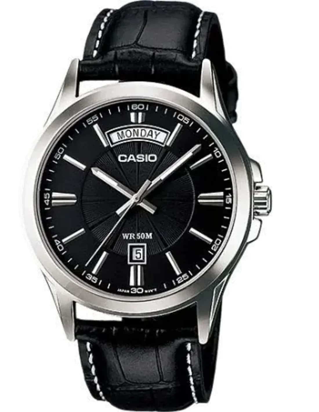 Montre Homme Casio MTP-1381L-1AVDF Noir