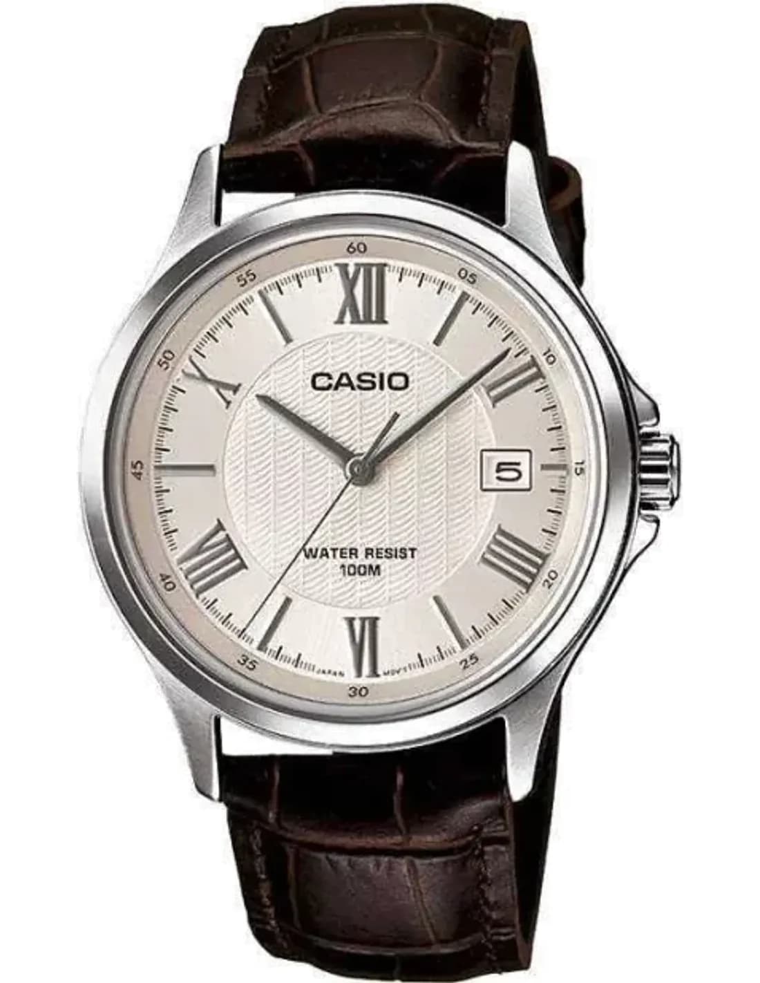 Montre Homme Casio Collection MTP-1383L-7AVEF Bracelet marron en cuir