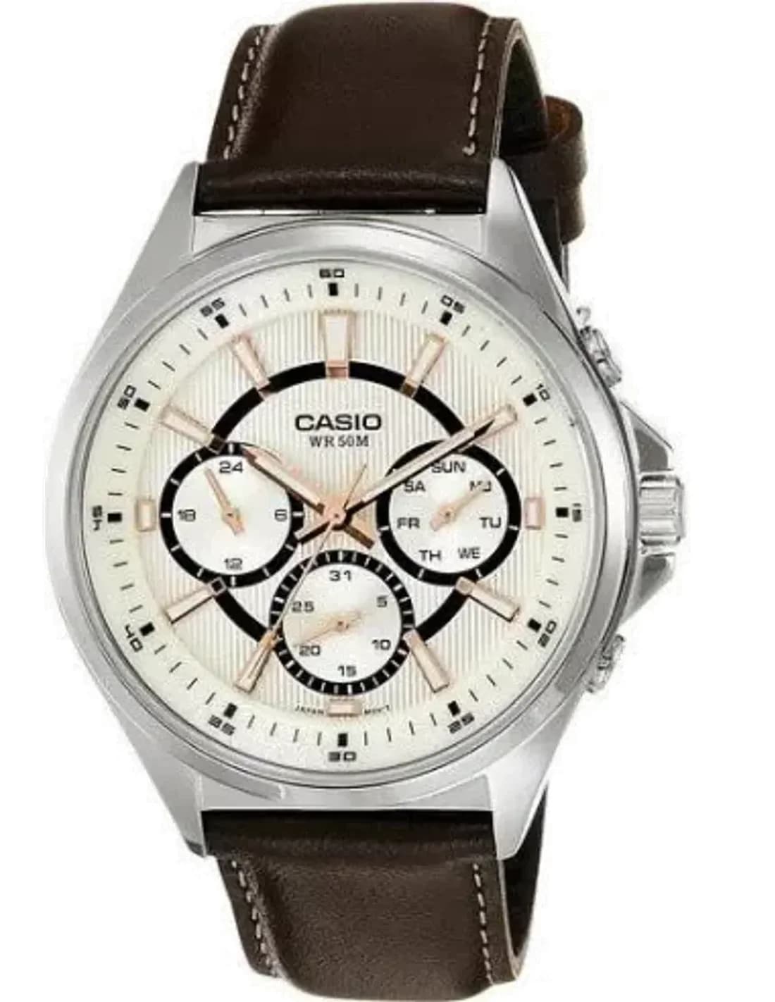 Montre Homme Casio MTP-E303L-7AVEF Marron