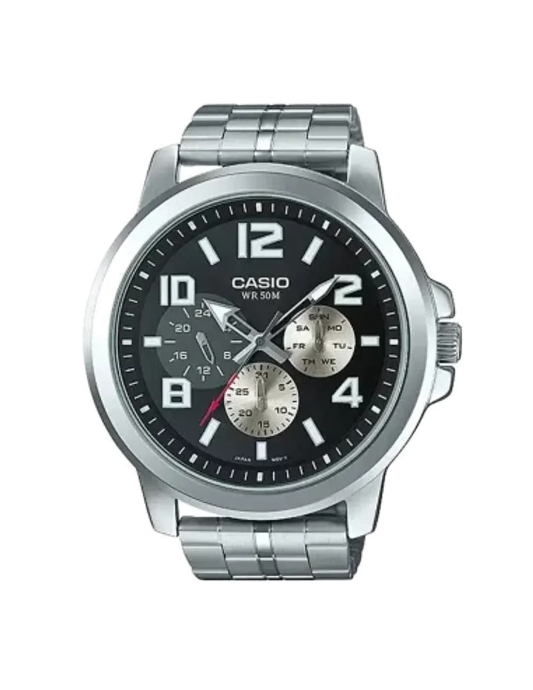 Montre Homme Casio Collection MTP-X300D-1AV Argent
