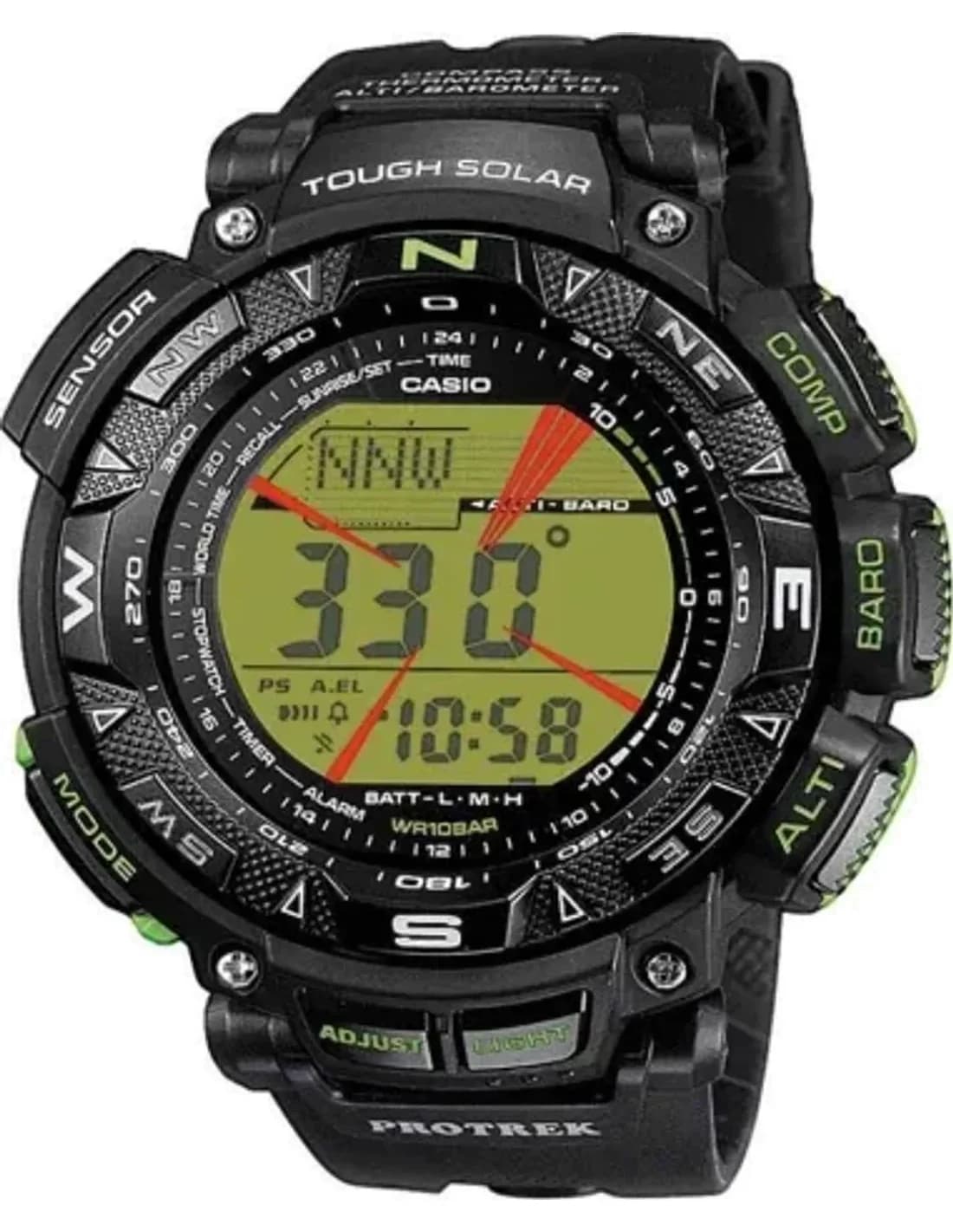 Montre Homme Casio ProTrek PRG-240-1BER Noir