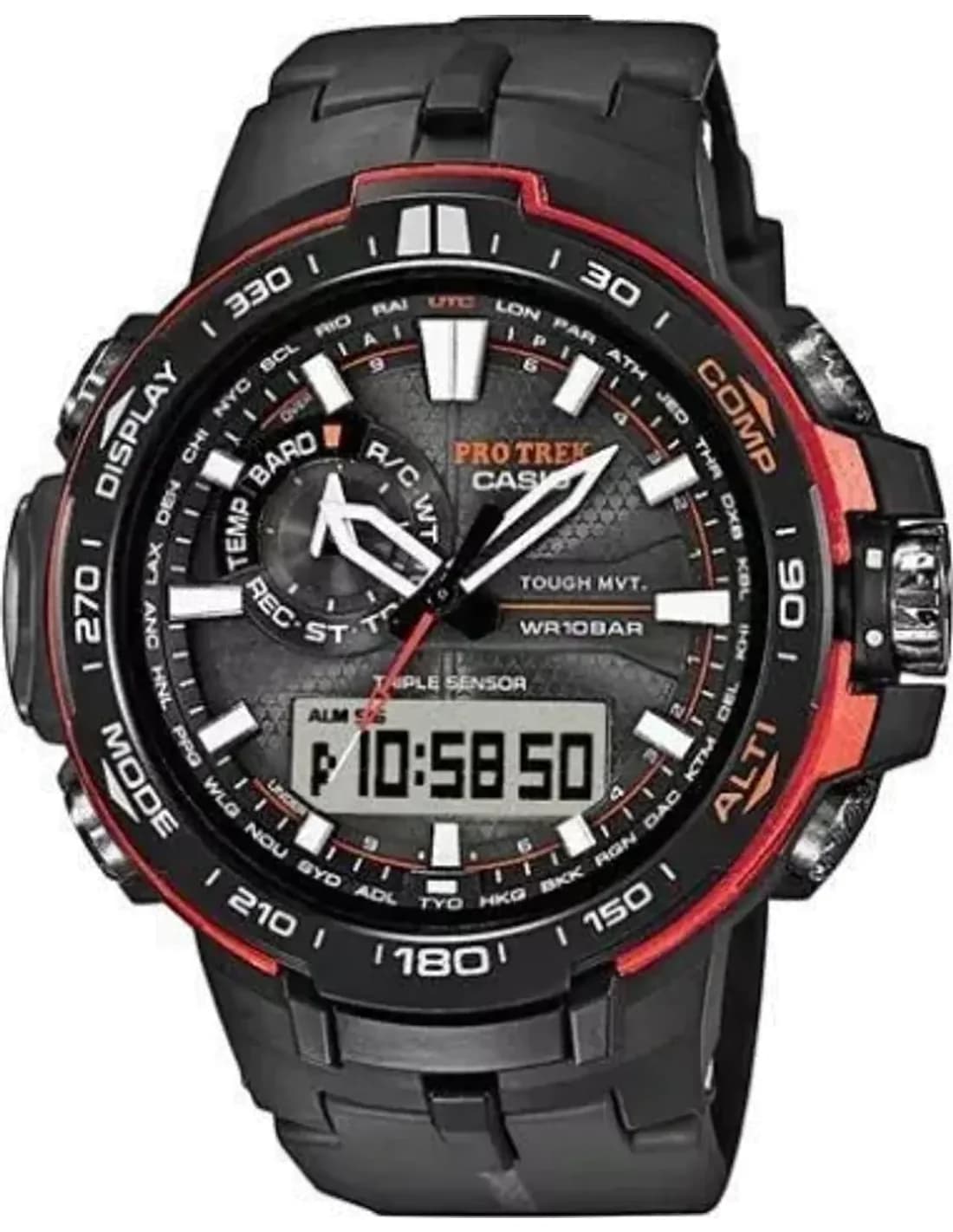 Montre Homme Casio ProTrek PRW-6000Y-1ER Noir