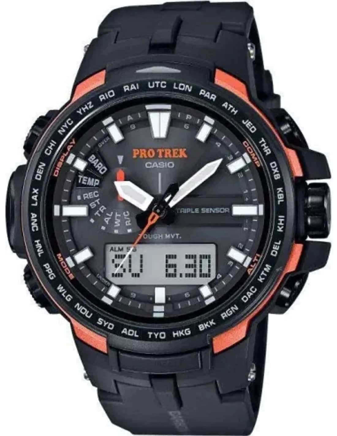 Montre Homme Casio ProTrek PRW-6100Y-1ER Noir