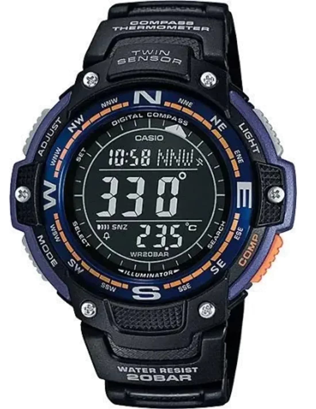 Montre Homme Casio Outgear SGW-100-2B Noir