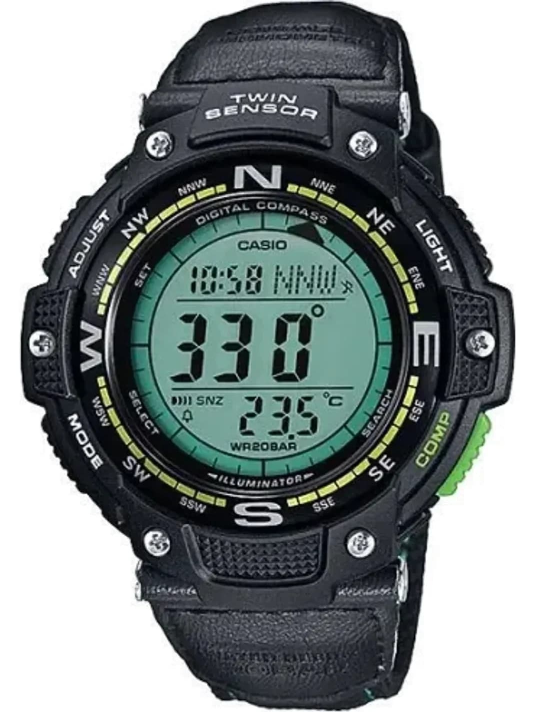 Montre Homme Casio Outgear SGW-100B-3A2 Noir