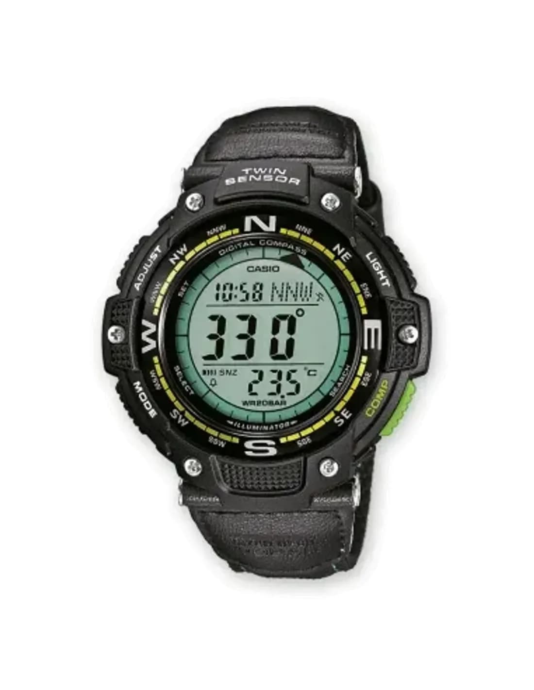 Montre Homme Casio Collection SGW-100B-3A2ER Noir