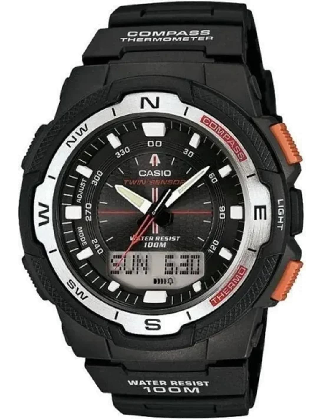 Montre Homme Casio Collection SGW-500H-1BVER Noir