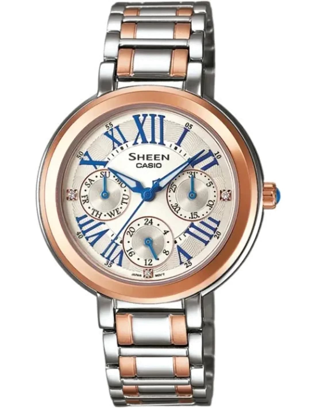 Montre Femme Casio Sheen SHE-3034SG-7AUER Argent