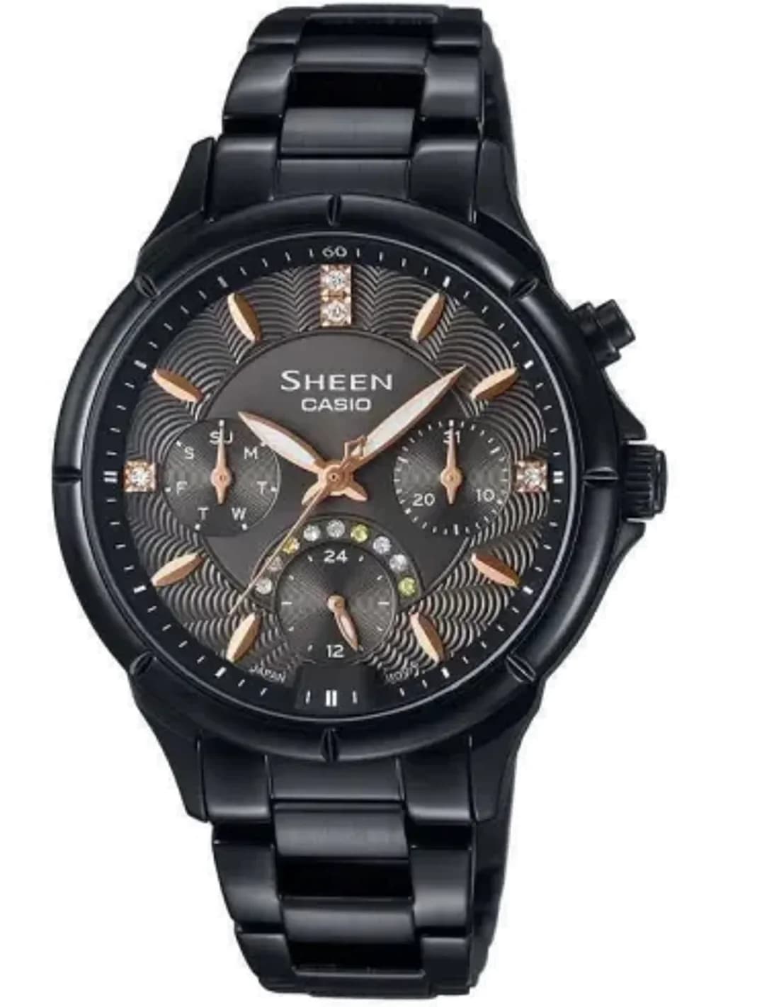 Montre Femme Casio Sheen SHE-3047B-1AUER Noir