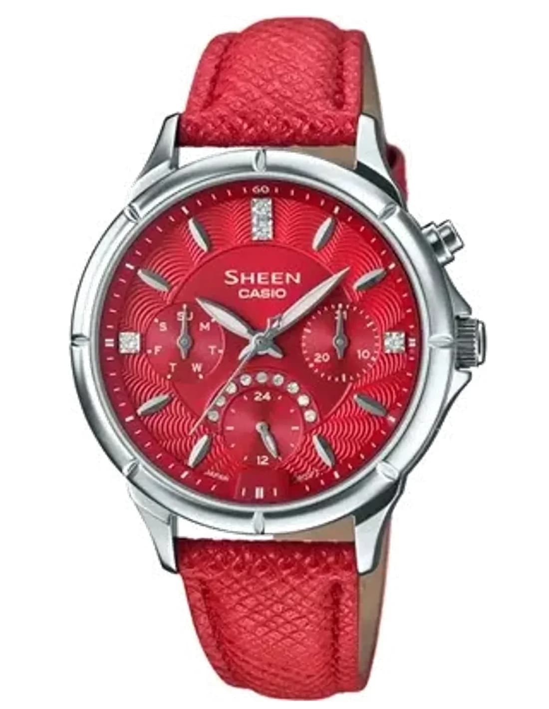 Montre Femme Casio Sheen SHE-3047L-4AUER Rouge
