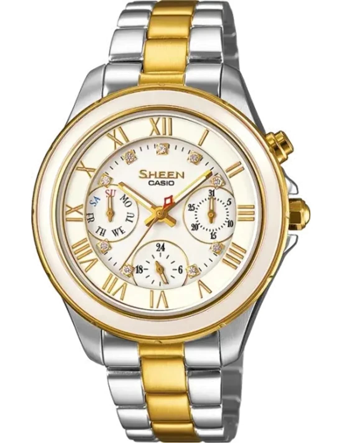 Montre Femme Casio Sheen SHE-3507SG-7AUER Argent