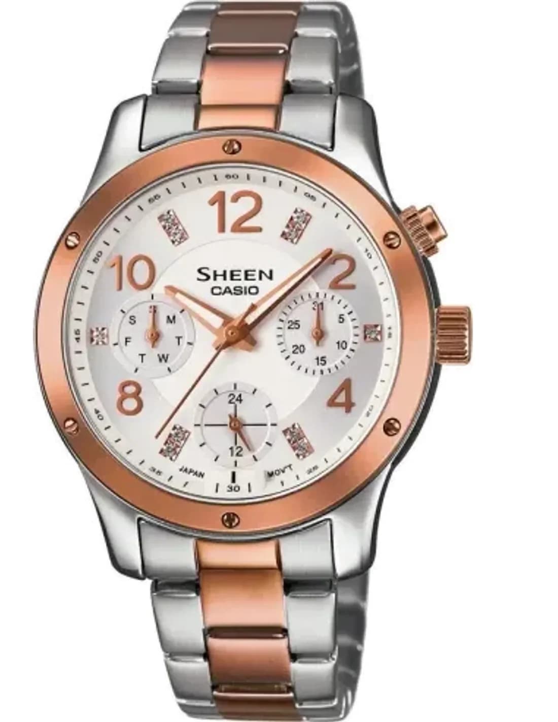 Montre Femme Casio Sheen SHE-3807SPG-7AUER Argent